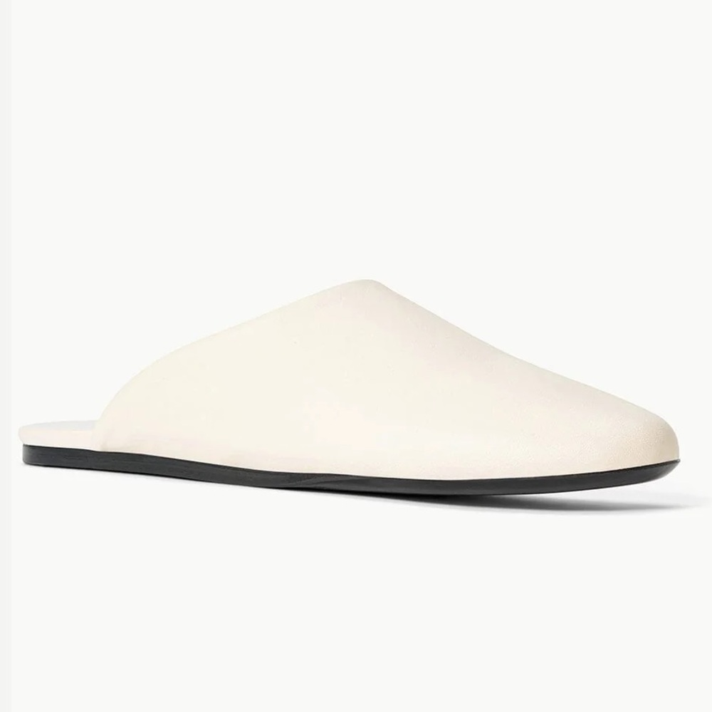 STAUD Abby Slipper in cream leather - size 39 and 40 - Picture 3 of 7